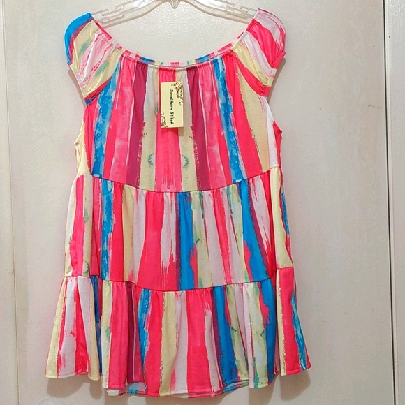 Southern Stitch Other - Southern Stitch Girl's Summer Dress Cute Sz L